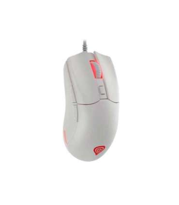 Genesis Ultralight Gaming Mouse Krypton 750 Wired Optical Gaming Mouse USB 2.0 White Yes
