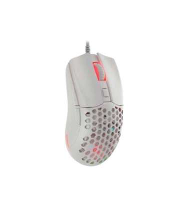 Genesis Ultralight Gaming Mouse Krypton 750 Wired Optical Gaming Mouse USB 2.0 White Yes