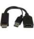 Cablexpert Active 4K HDMI to DisplayPort Adapter A-HDMIM-DPF-01 Black DisplayPort Female HDMI Male (Type A) |