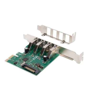 Digitus USB 3.0, 4 Port, PCI Express Add-On card 4 Ports A/F External, VL805 chipset DS-30221-1