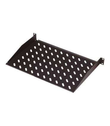 Digitus 1U Fixed Shelf for Racks DN-19 TRAY-1-400-SW Black The shelves for fixed mounting can be installed easy