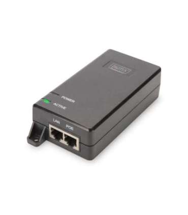 Digitus Gigabit Ethernet PoE+ Injector DN-95103-2 10/100/1000 Mbit/s Ethernet LAN (RJ-45) ports 1xRJ-45