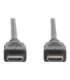 Digitus Ultra High Speed HDMI Cable with Ethernet AK-330124-020-S HDMI Male (type A) HDMI Male (type A) HDMI