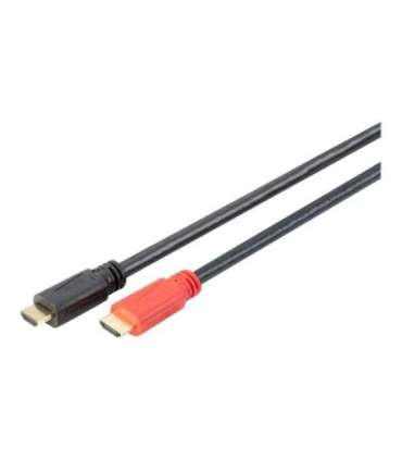 Digitus High Speed HDMI Cable with Signal Amplifier DB-330118-100-S HDMI Male (type A) HDMI Male (type A) HDMI