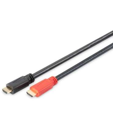 Digitus High Speed HDMI Cable with Signal Amplifier DB-330118-100-S HDMI Male (type A) HDMI Male (type A) HDMI