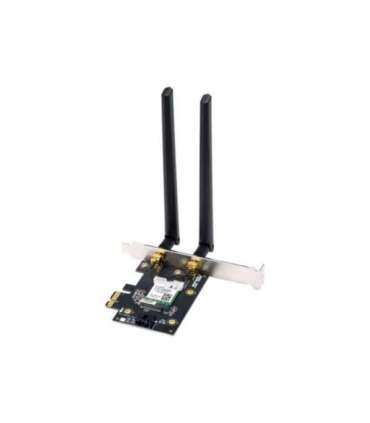 AX1800 Dual-Band Bluetooth 5.2 PCIe Wi-Fi Adapter PCE-AX1800 802.11ax 574+1201 Mbit/s Mesh Support No MU-MiMO