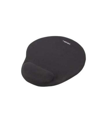 Natec Mouse Pad, Marmot, Black, Gel Filling 225x245 mm Natec Mouse Pad Marmot Black
