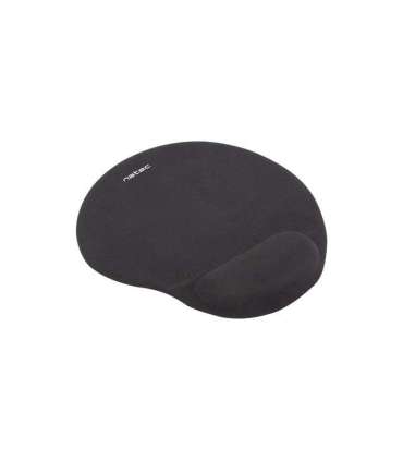 Natec Mouse Pad, Marmot, Black, Gel Filling 225x245 mm Natec Mouse Pad Marmot Black
