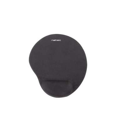Natec Mouse Pad, Marmot, Black, Gel Filling 225x245 mm Natec Mouse Pad Marmot Black