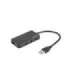 Natec 4 Port Hub With USB 3.0 Moth NHU-1342 Black 0.15 m