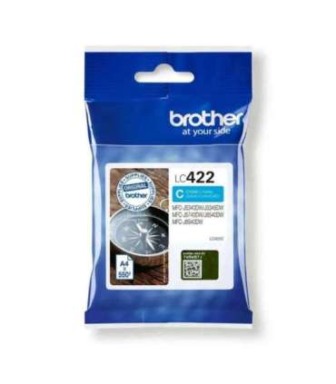 Brother LC422C Ink Cartridge Cyan