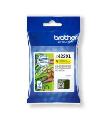 Brother LC422XLY Ink Cartridge Yellow