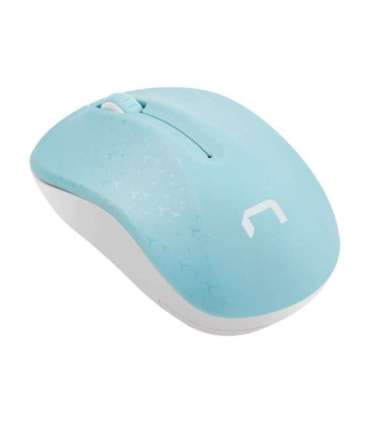 Natec Mouse, Toucan, Wireless, 1600 DPI, Optical, Blue/White Natec Mouse Optical Wireless Blue/White Toucan