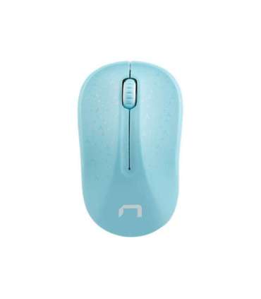 Natec Mouse, Toucan, Wireless, 1600 DPI, Optical, Blue/White Natec Mouse Optical Wireless Blue/White Toucan