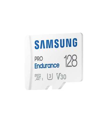Samsung PRO Endurance MB-MJ128KA/EU 128 GB MicroSD Memory Card Flash memory class U3, V30, Class 10 SD
