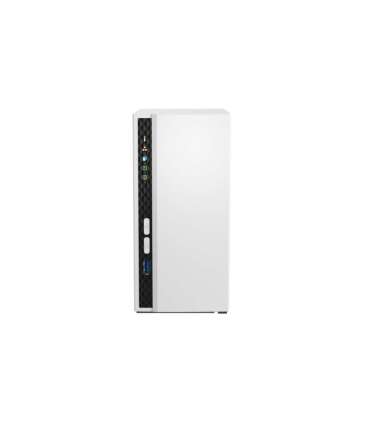 QNAP 2-Bay ARM TS-233 Up to 2 SATA 6Gb/s, 3Gb/s ARM 4-core Cortex-A55 Processor frequency 2.0 GHz 2 GB |