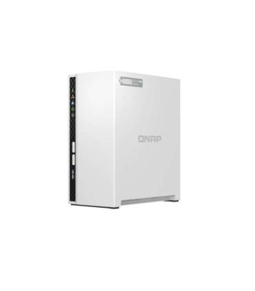 QNAP 2-Bay ARM TS-233 Up to 2 SATA 6Gb/s, 3Gb/s ARM 4-core Cortex-A55 Processor frequency 2.0 GHz 2 GB |