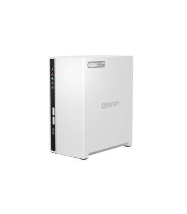QNAP 2-Bay ARM TS-233 Up to 2 SATA 6Gb/s, 3Gb/s ARM 4-core Cortex-A55 Processor frequency 2.0 GHz 2 GB |