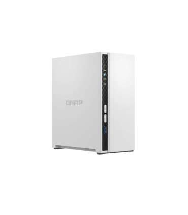 QNAP 2-Bay ARM TS-233 Up to 2 SATA 6Gb/s, 3Gb/s ARM 4-core Cortex-A55 Processor frequency 2.0 GHz 2 GB |