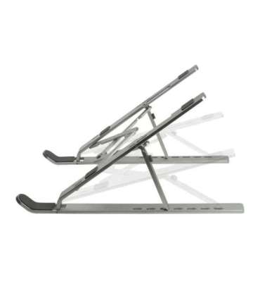 Logilink AA0134 Notebook stand, foldable Notebook Stand Silver 10-16 "