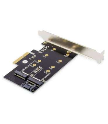 Digitus M.2 NGFF / NVMe SSD PCI Express 3.0 (x4) Add-On Card DS-33170