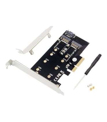 Digitus M.2 NGFF / NVMe SSD PCI Express 3.0 (x4) Add-On Card DS-33170