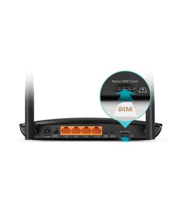 Wireless Dual Band Gigabit Router Archer MR500 802.11ac 867 Mbit/s 10/100/1000 Mbit/s Ethernet LAN (RJ-45)