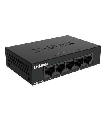 D-Link Ethernet Switch DGS-105GL/E Unmanaged Desktop Gigabit Ethernet (copper) ports quantity 5 60 month(s)