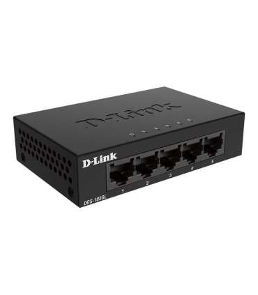 D-Link Ethernet Switch DGS-105GL/E Unmanaged Desktop Gigabit Ethernet (copper) ports quantity 5 60 month(s)