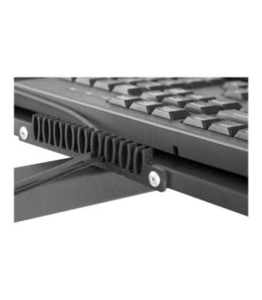 Digitus Mobile workstation with individual height adjustment DA-90374 Monitor Mount, PC Holder 17-32 " Black