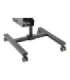 Digitus Mobile workstation with individual height adjustment DA-90374 Monitor Mount, PC Holder 17-32 " Black