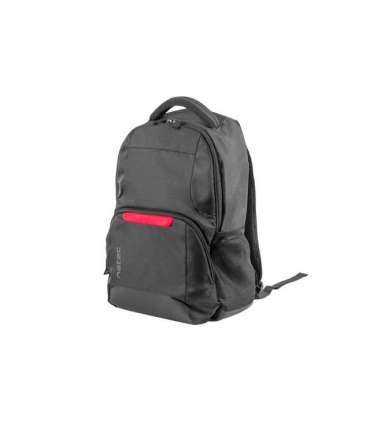 Natec NTO-1386 Laptop Backpack Eland Backpack Black 15.6 " Shoulder strap