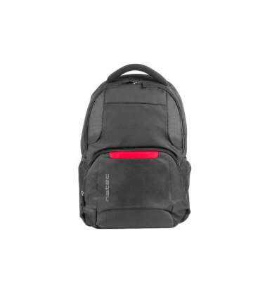 Natec NTO-1386 Laptop Backpack Eland Backpack Black 15.6 " Shoulder strap