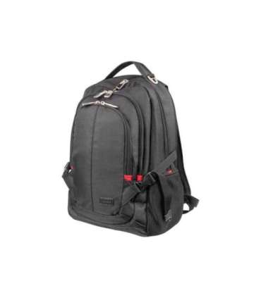 Natec NTO-1703 Laptop Backpack Merino Backpack Black 15.6 " Shoulder strap