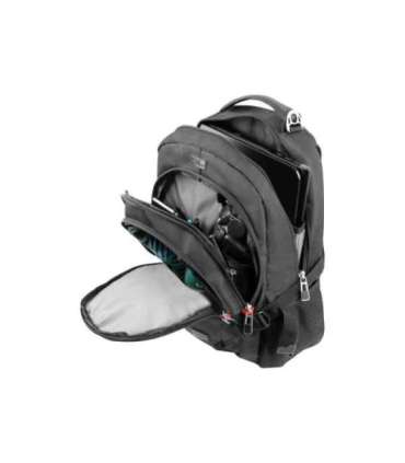 Natec NTO-1703 Laptop Backpack Merino Backpack Black 15.6 " Shoulder strap