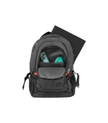 Natec NTO-1703 Laptop Backpack Merino Backpack Black 15.6 " Shoulder strap