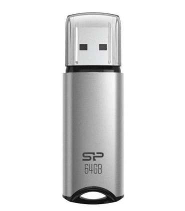 Silicon Power USB Flash Drive Marvel Series M02 64 GB Type-A USB 3.2 Gen 1 Silver
