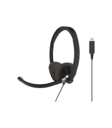 Koss USB Communication Headsets CS300 Wired On-Ear Microphone Noise canceling Black