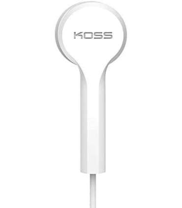 Koss Headphones KEB9iW Wired In-ear Microphone White