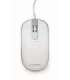 Gembird Optical USB mouse MUS-4B-06-WS Optical mouse White/Silver