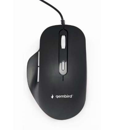 Gembird Optical USB LED Mouse MUS-6B-02 Optical mouse Black