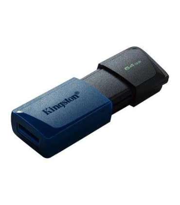 Kingston USB 3.2 Flash Drive DataTraveler Exodia M 64 GB USB 3.2 Black/Blue