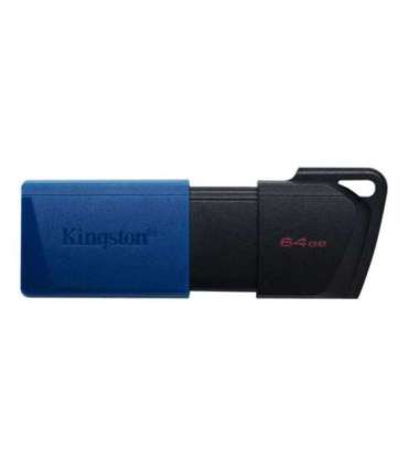 Kingston USB 3.2 Flash Drive DataTraveler Exodia M 64 GB USB 3.2 Black/Blue