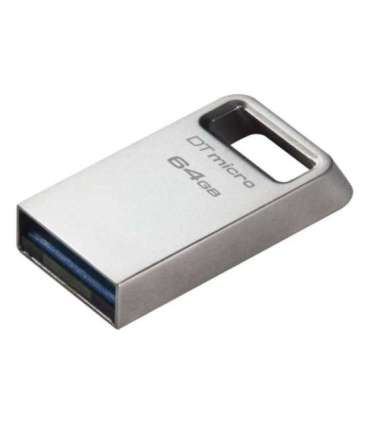 Kingston USB 3.2 Flash Drive DataTraveler micro 64 GB USB 3.2 Silver