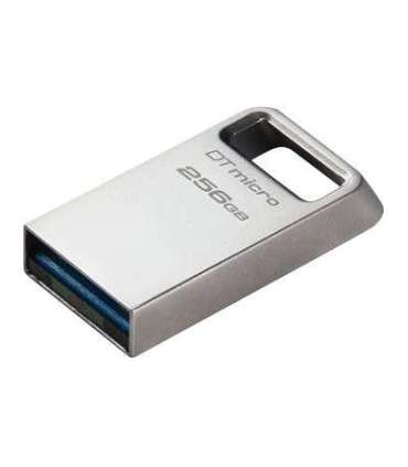 Kingston USB 3.2 Flash Drive DataTraveler micro 256 GB USB 3.2 Silver