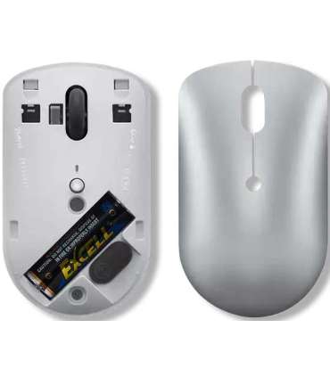 Lenovo Wireless Compact Mouse 540 Red optical sensor Wireless 2.4G Wireless via USB-C receiver Cloud Grey |