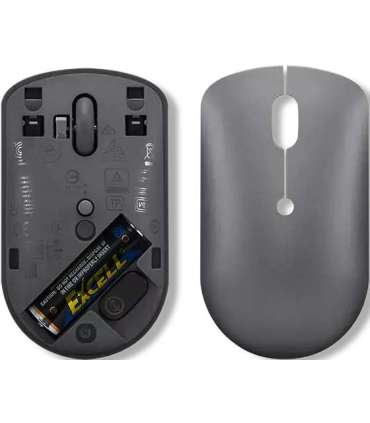 Lenovo Wireless Compact Mouse 540 Red optical sensor Wireless 2.4G Wireless via USB-C receiver Storm Grey |