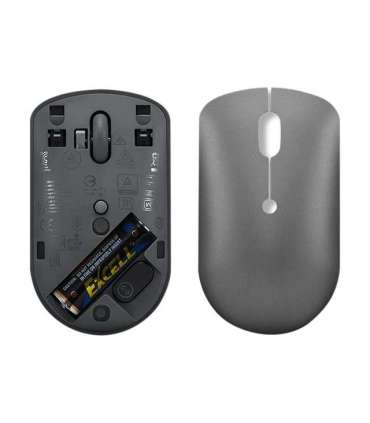 Lenovo Wireless Compact Mouse 540 Red optical sensor Wireless 2.4G Wireless via USB-C receiver Storm Grey |
