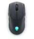 Dell Gaming Mouse Alienware AW720M Wired/Wireless Wired - USB Type A Black