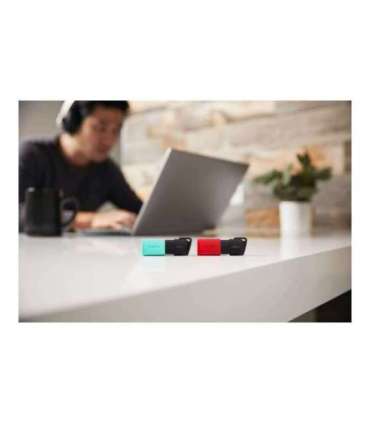 Kingston USB Flash Drive DataTraveler Exodia 128 GB USB 3.2 Gen 1 Black/Red